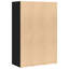 Bookcase Black Oak Engineered Wood-1413396058