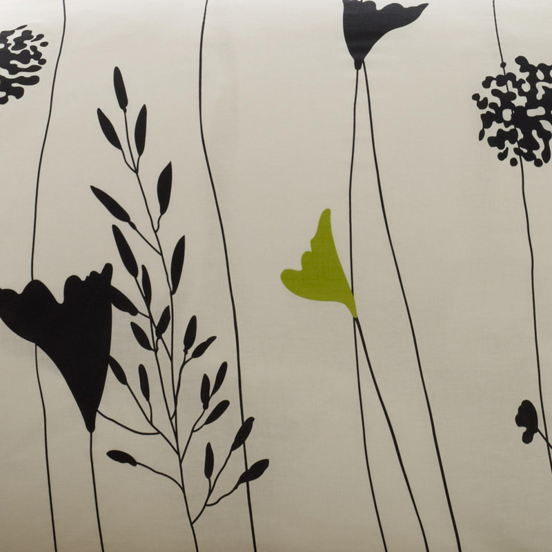 Ensemble de housse de couette réversible Aderito, Housse simple et 1 taie décorative