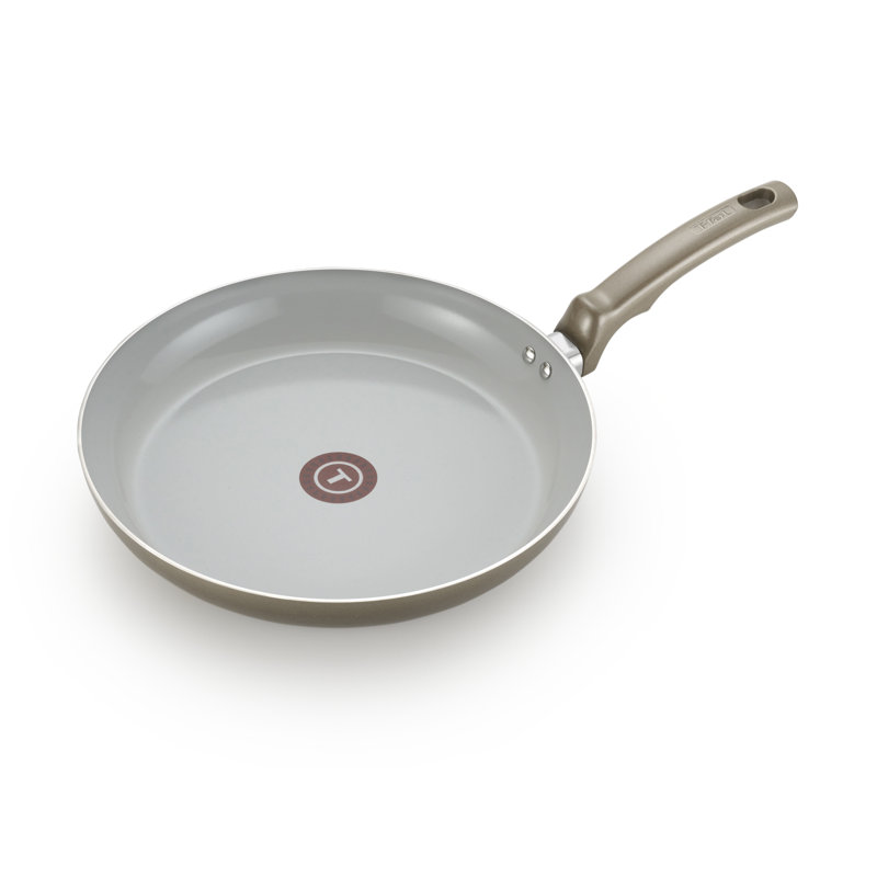 Poêle à frire antiadhésive T-fal, champagne, Champagne, l 11,58 po