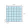 Landscape 2 in. x 2 in. Translucent Glass Plastic Face Mounted Brick Mosaic Designer Pool Tile