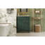 Meuble-lavabo 24 po avec lavabo en céramique, petite armoire de salle de bain, armoire moderne avec 2 tiroirs et tablette réglable-1881267200