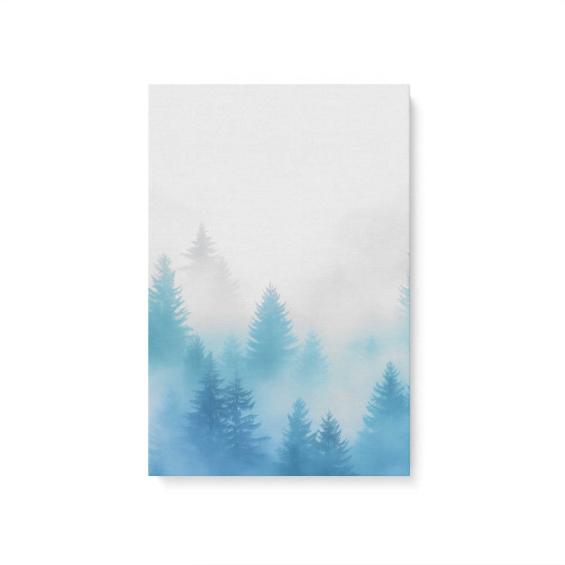 Frozen Echoes III, reproduction sur toile, H 18 po x l 12 po x P 1,25 po, Toile tendue