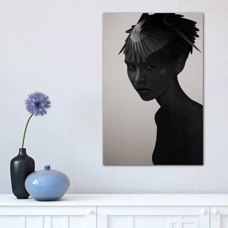 " Eva " by Ruben Ireland, Wrapped Canvas, 18" H x 12" W x 1.5" D