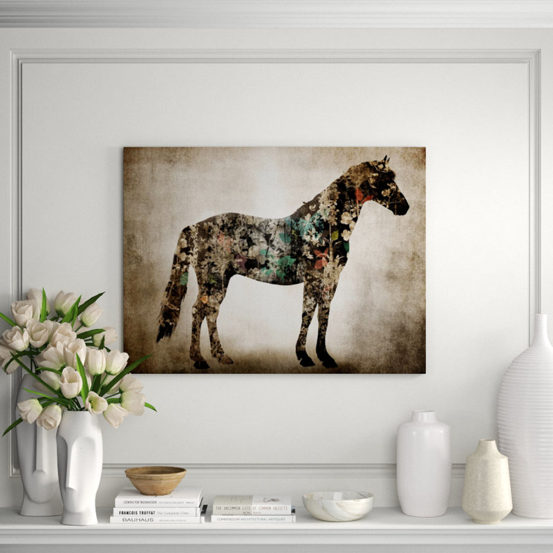Spring Memories Print by Sofia Fox, 40" H x 53" W x 1.5" D, Glass Coat