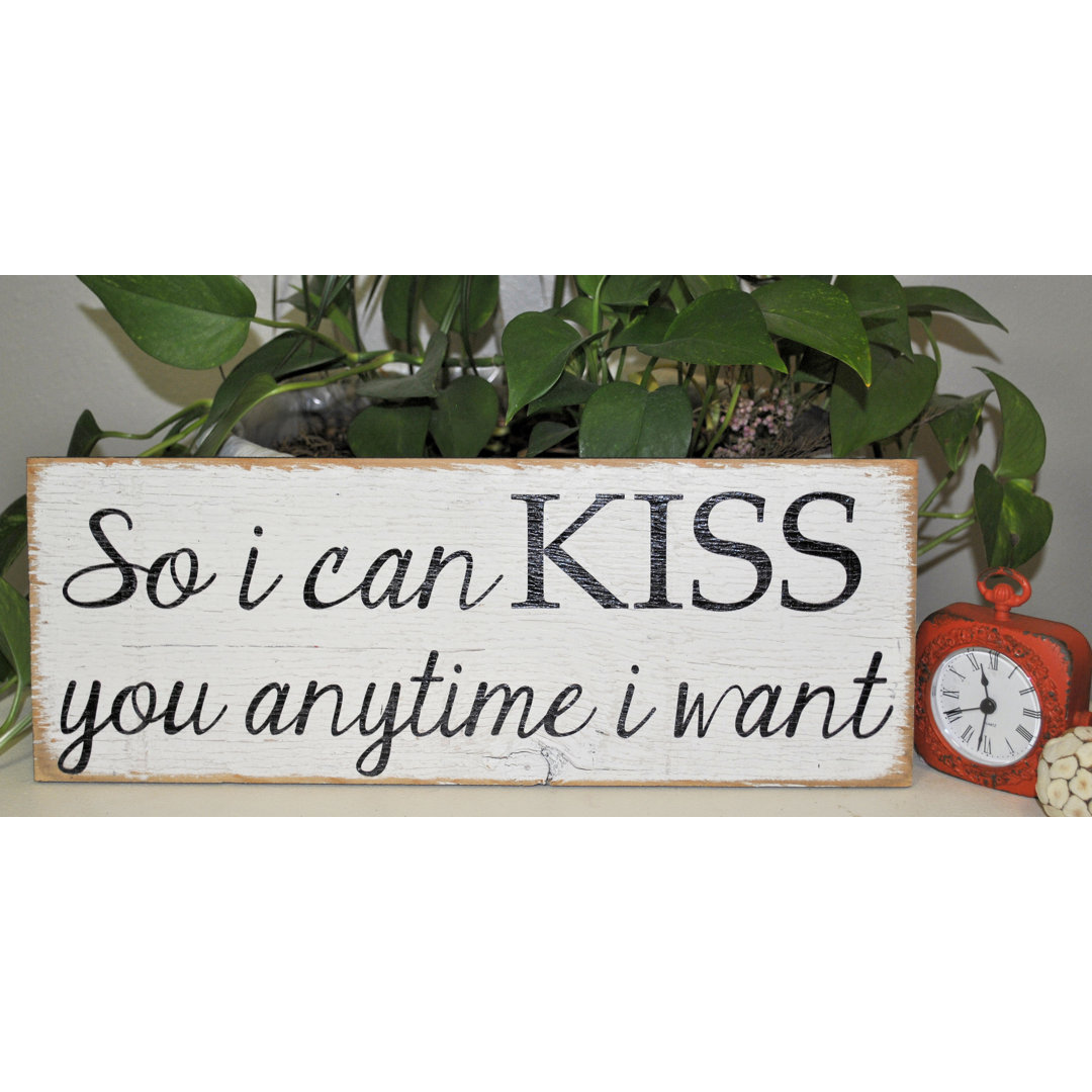 Tempe Text & Numbers Box Signs & Plaques Winston Porter