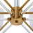 Welkin 6 - Light Steel Chandelier
