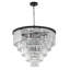 Lustre rond en cristal 15 lumières Transitional-1298608859