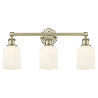 Abat-jour de salle de bain 3 lumières Edison Northgate