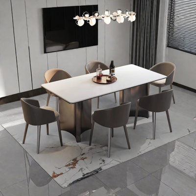Ensemble de table de salle à manger rectangulaire Home