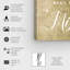 Under the Mistletoe Gold - art textuel sur toile-58868354-58868356