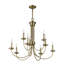 Arunvir 9 - Light Dimmable Chandelier-1111653037