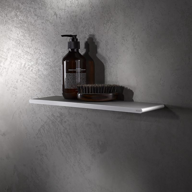 Drilling And Screw Mounting Shower Shelf