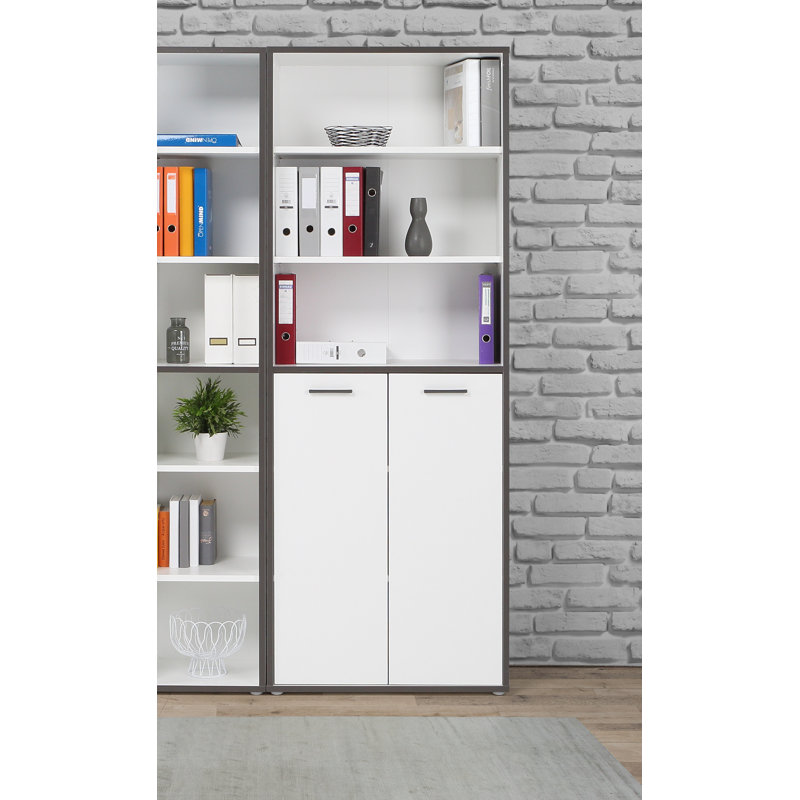 Bibeau 226.4cm H x 84.5cm W Standard Bookcase