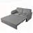 Convertible Pull Out Sofa Bed Queen Size, 3-in-1 Convertible Sleeper Couch with Thicked Cushions and Side Storage,Multi-Functional chenille Loveseat Sofa for Living Room,Bedroom,Apartment,Office-605448983