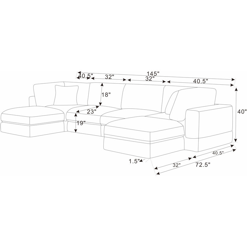 Cloud Haven Modular Sectional | Stylish & Versatile