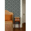 Drawing Room Leaf - Pewter Blue Wallpaper