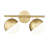 Trombetta 16 inch 2 Light Vanity in Modern Gold-996980329