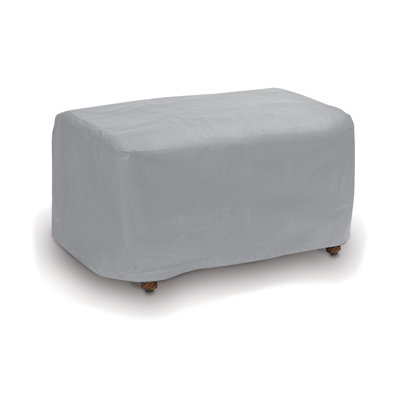 Box Cushion Ottoman Slipcover