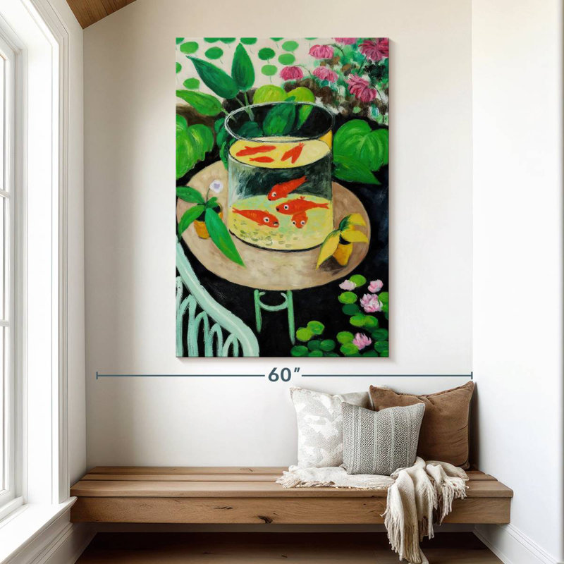 Goldfish 1912, 51" H x 34" W