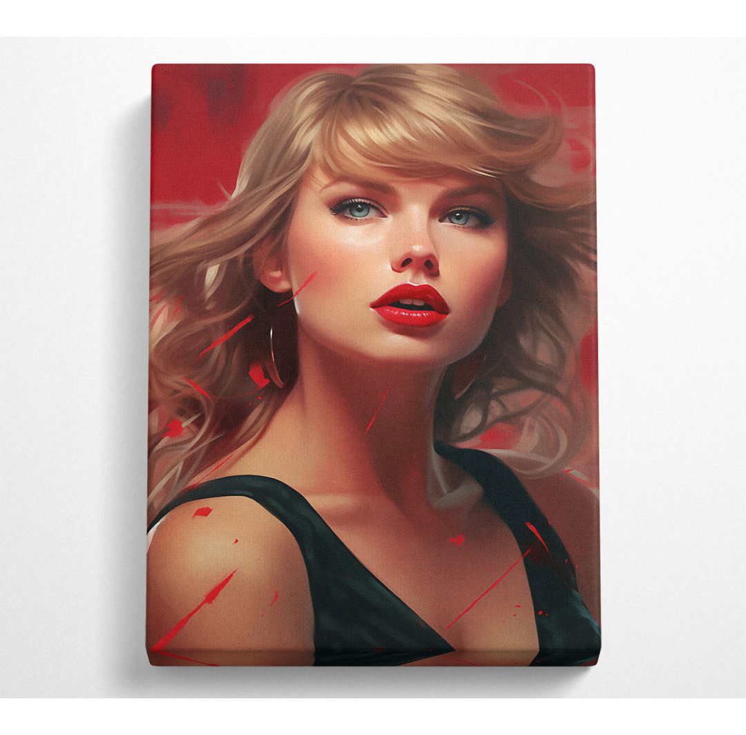 Taylor Swift - Kunstdrucke auf Leinwand - Wrapped Canvas