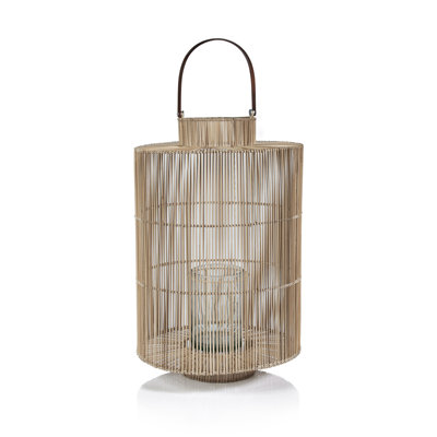 Zodax Glass Hurricane Lantern Holder