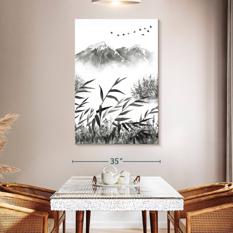 Paysage Harnek, H 51 po x l 34 po