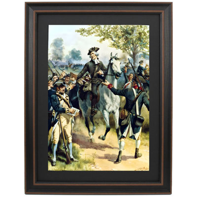 James Caldwell At The Battle Of Springfield By Henry Alexander Ogden