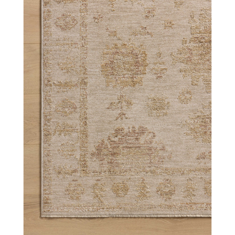 Tapis os / argile Bungalow Rose Bungalow, Rond 5 pi 3 po