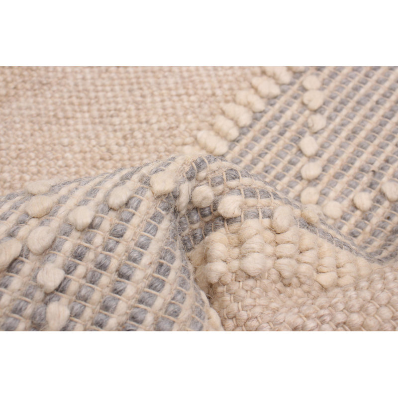 Korentin Wool Indoor Rug, Rectangle 4' x 5'6"