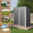 5 ft. W x 3 ft. D Metal Vertical Storage Shed-97266160