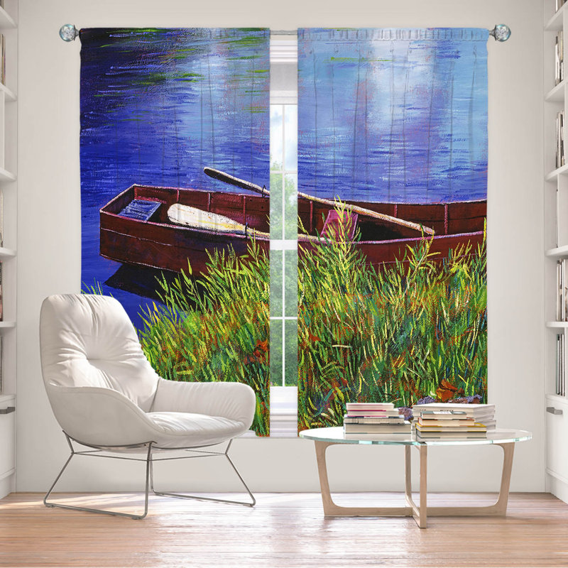 Delaughter Room Darkening Curtains / Drapes Pair, 40" W x 82" L