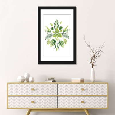 « verdoyant vignette iii », reproduction sur toile