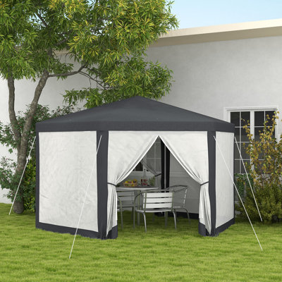 33 Ft. W x 33 Ft. D Metal Soft-top Gazebo