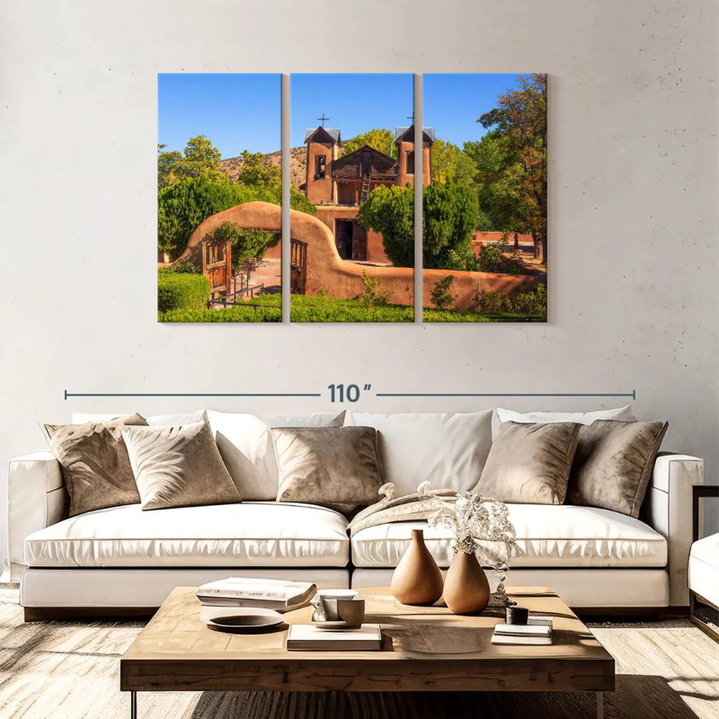 Santuario De Chimayo, 48" H x 74" W