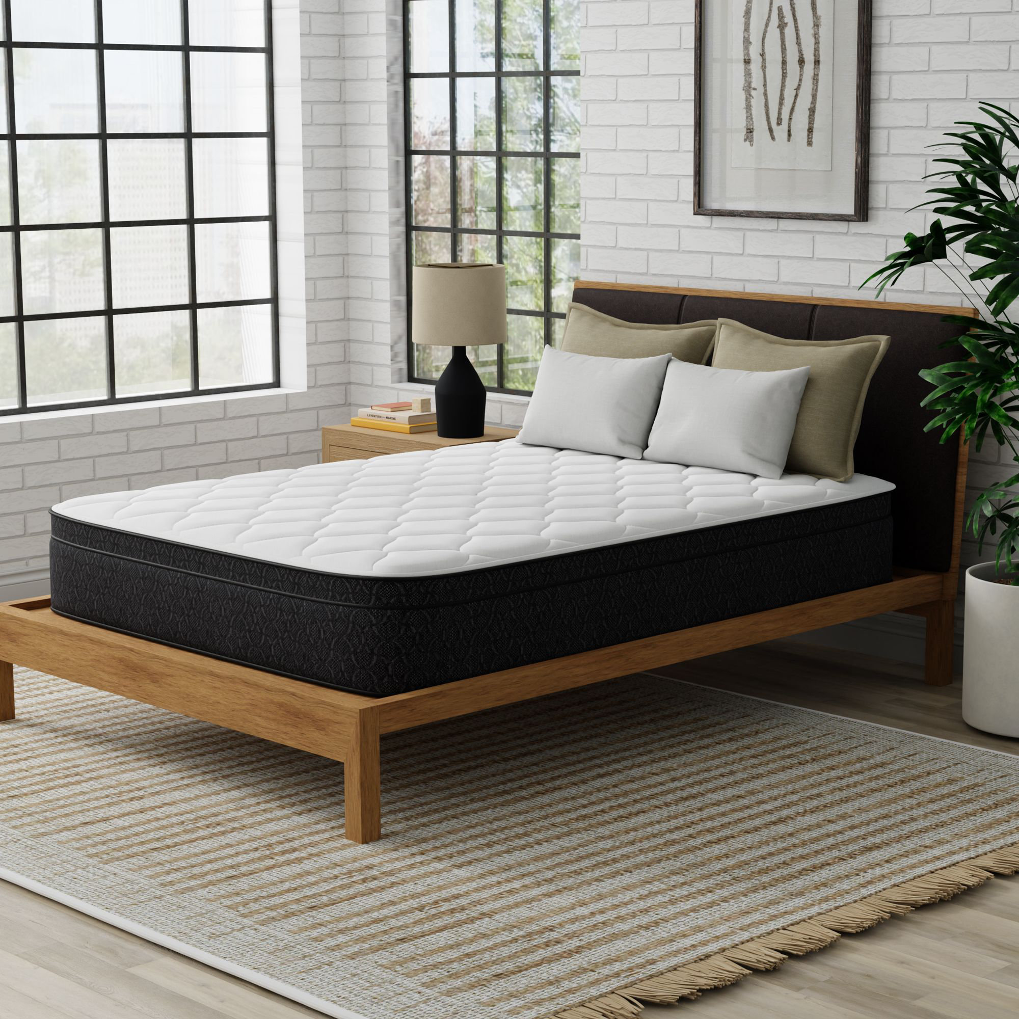 12" Medium Pillow Top Hybrid Mattress, Extra-long Twin