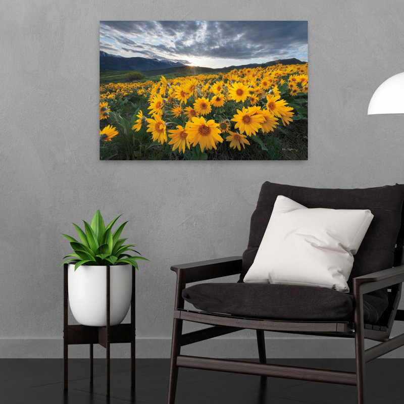 250422 85716 Art contemporain de paysage floral abstrait, H 24 po x l 16 po