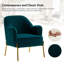 Cleo 26" Wide Contemporary Chair with Recessed Arms-792868658