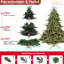 Arbre de Noël de 90 pouces avec 850 lumières Ul blanc chaud, 2441 pe / extrémités, base large pour les décorations de centre de table, support en métal stable