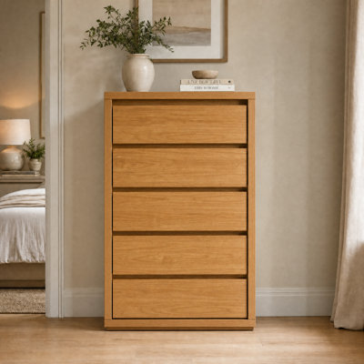 76cm W 5 - Drawer Chest of Drawers