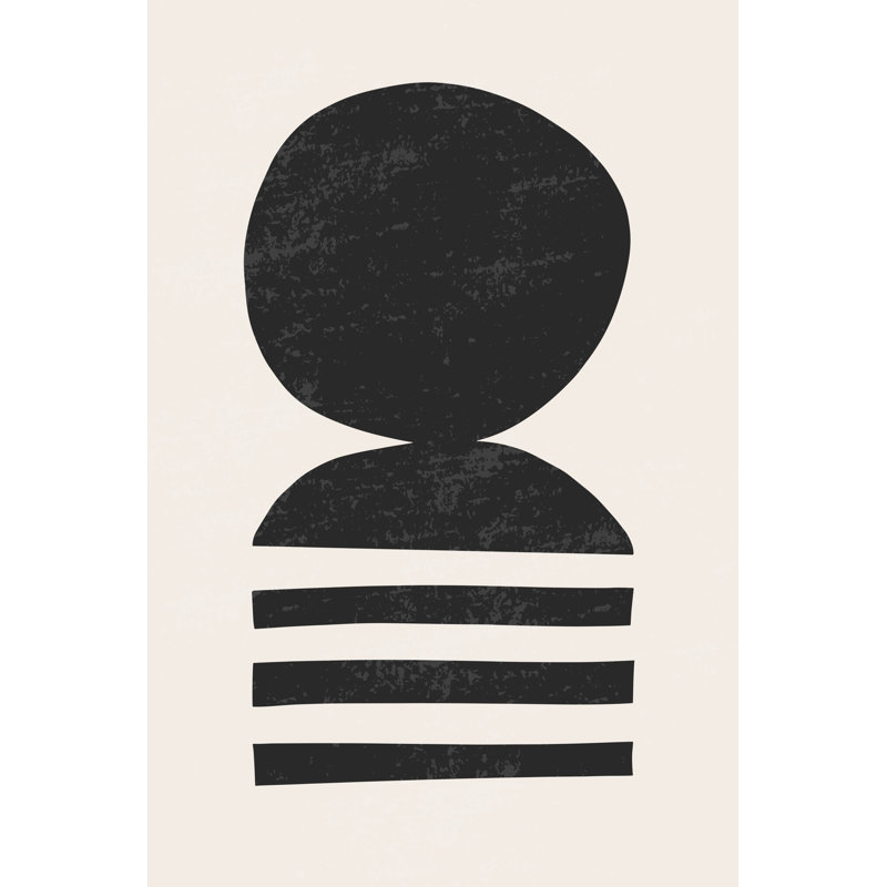 Simple Stack II - Wrapped Canvas Print, 46cm H x 30cm W x 3.8cm D