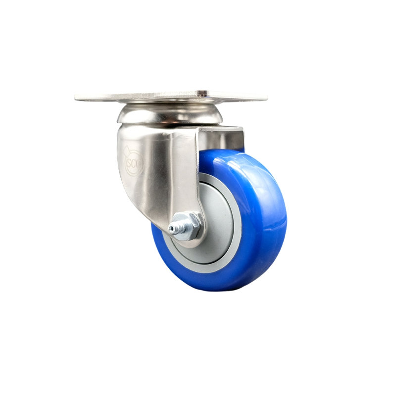 Polyurethane Caster, Blue