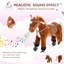 Dorr Rocking Horse Kids Ride On Walking Pony Toy for 2 Years+-24360128