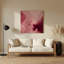 Art mural abstrait en métal brun 83-1363879081