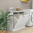 Laundry Sorter Cabinet - White, Made, Painting, Removable Cloth Bags, Easy To Assemble, 100-Pound Load Capacity White With Two Sections, , Painting Applied, Load-Bearing, Assembly Essential-1244068455