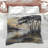 Black Gold Landscape Comforter-126404451