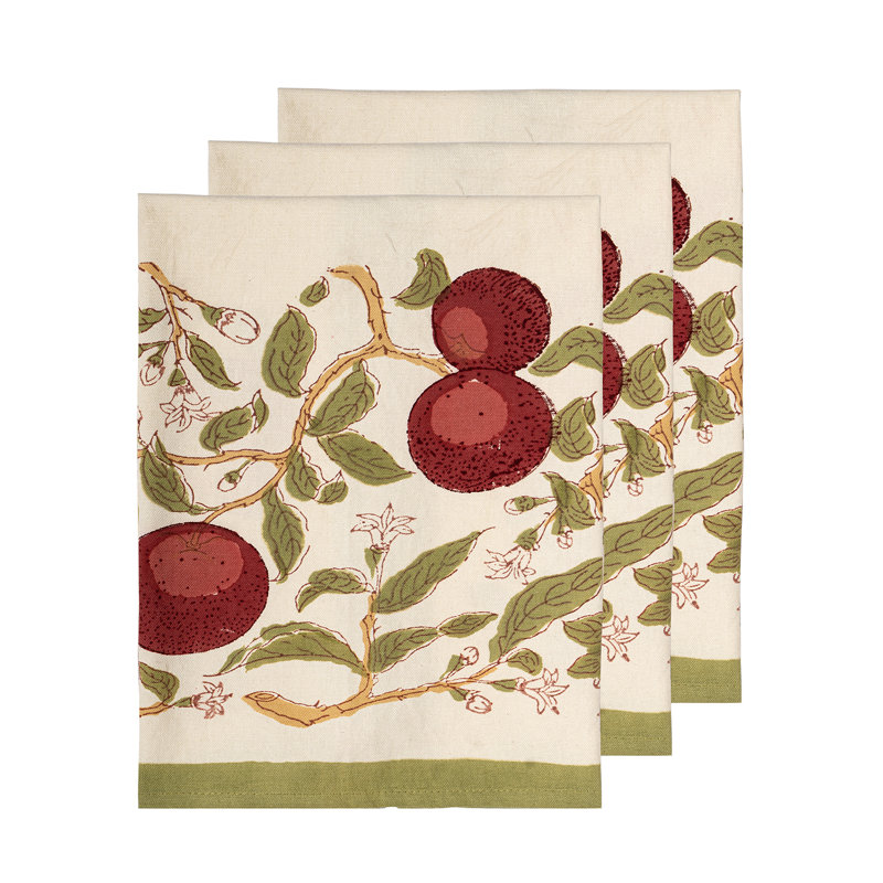 Cotton Floral Dish Towel Kitchen Towel