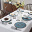 Danbury Glass Patchwork Round-574420525