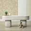 Chenille Upholstered Bench