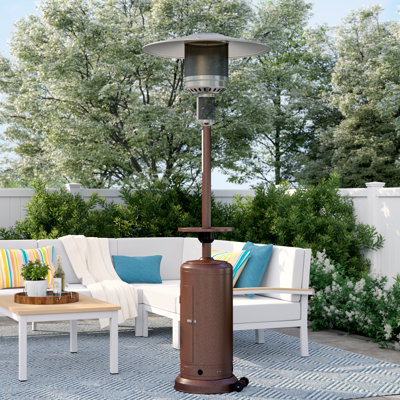 Goles Aluminum and Stainless Steel Propane Electric Standing Patio Heater Patio Heater