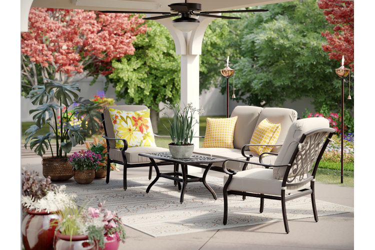 patio, outdoor torches